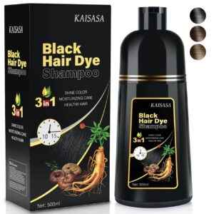 3 in 1 Herbal Hair Dye Shampoo (500ml) / Champú Tinte Herbal 3 en 1